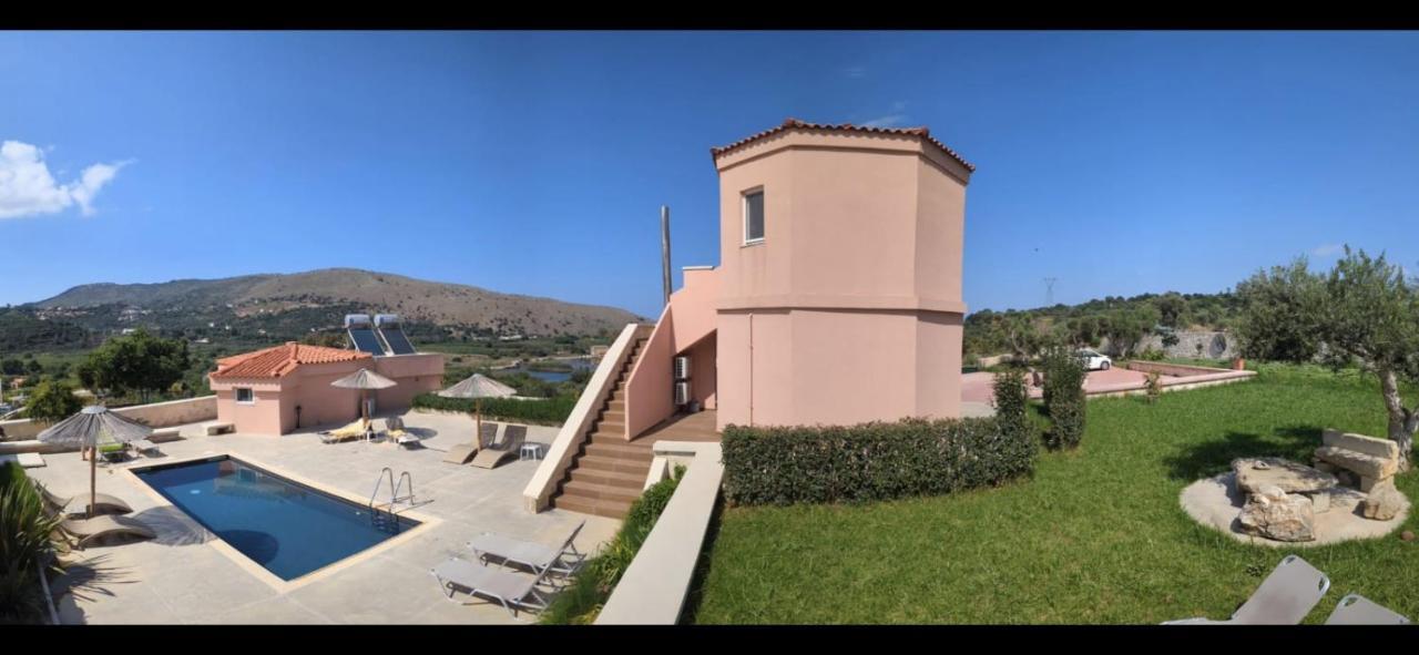 Georgioupoli Studio 2 With A Pool And Lake Views Εξωτερικό φωτογραφία